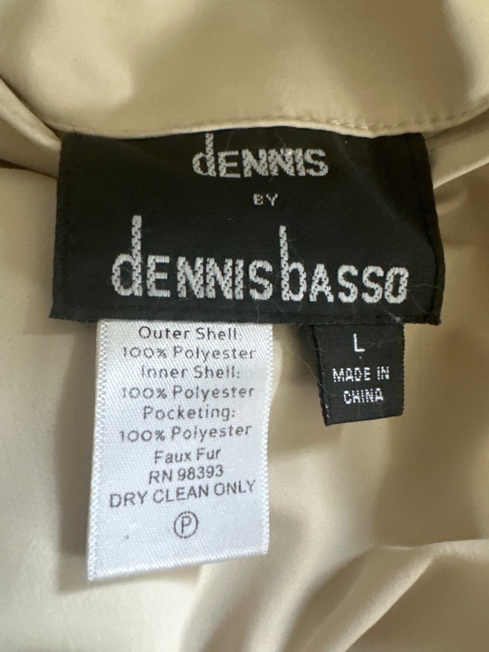 Dennis Basso Reversible light weight jacket, Large - Picture 7 of 7